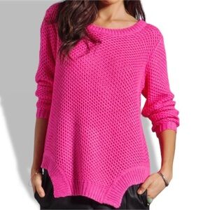 Stylestalker ‘Moon Base’ Sweater in “Vivid Pink” Size 2 ASO Eva Longoria